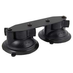 Double Suction Cup Base Straight